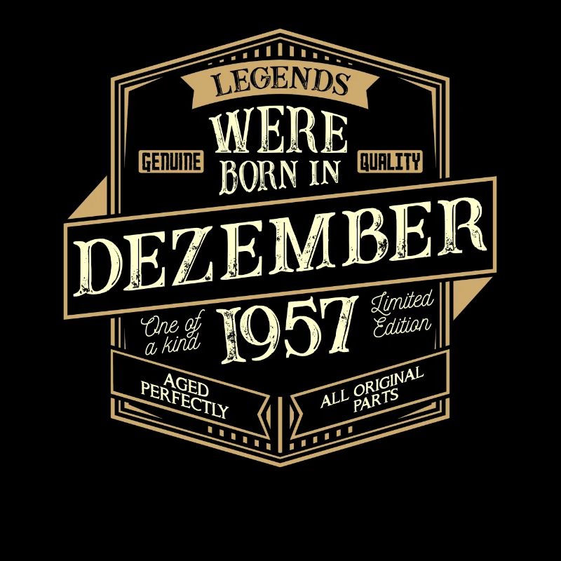 December 1957 Birthday Man