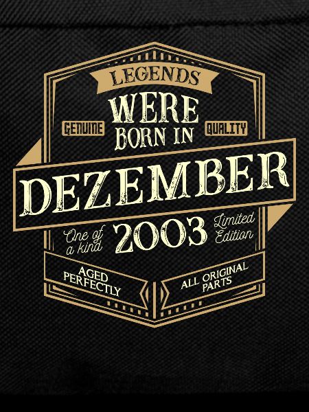 December 2003 Birthday Man