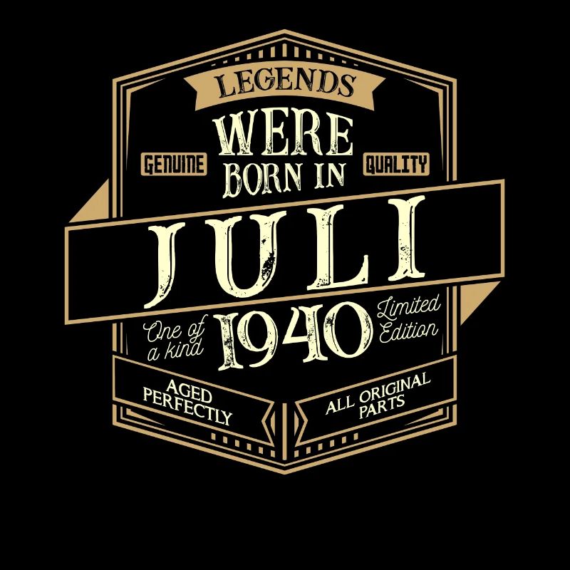 Juli 1940 Geburtstag Mann