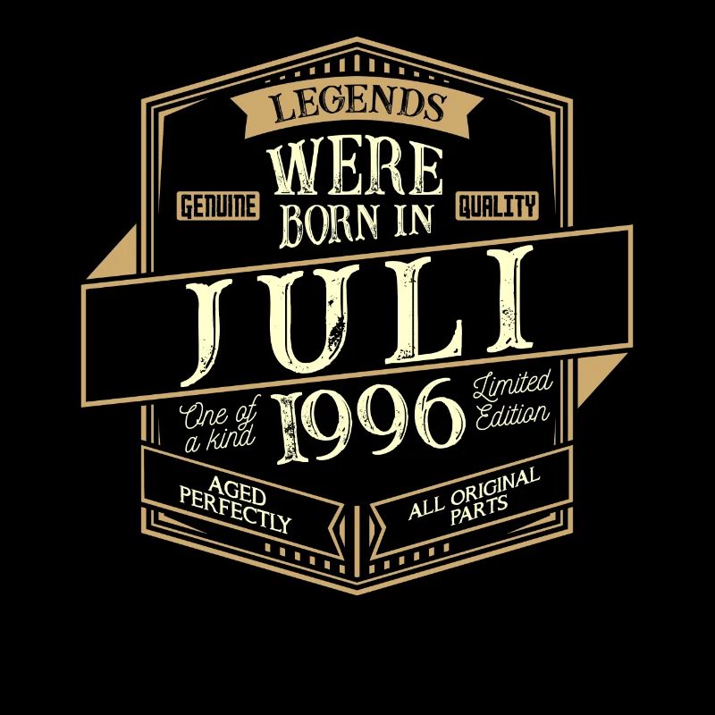 Juli 1996 Geburtstag Mann