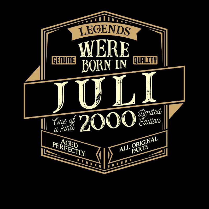 Juli 2000 Geburtstag Mann