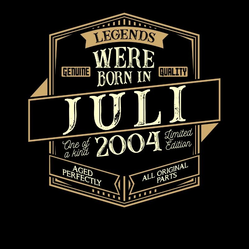 Juli 2004 Geburtstag Mann