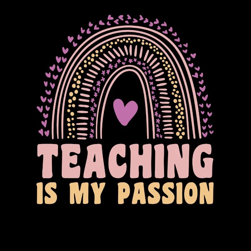 Teaching is my passion Lustiger Spruch Lehrer