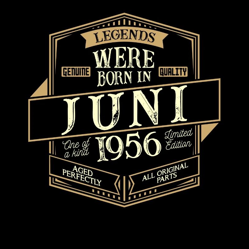 Juni 1956 Geburtstag Mann
