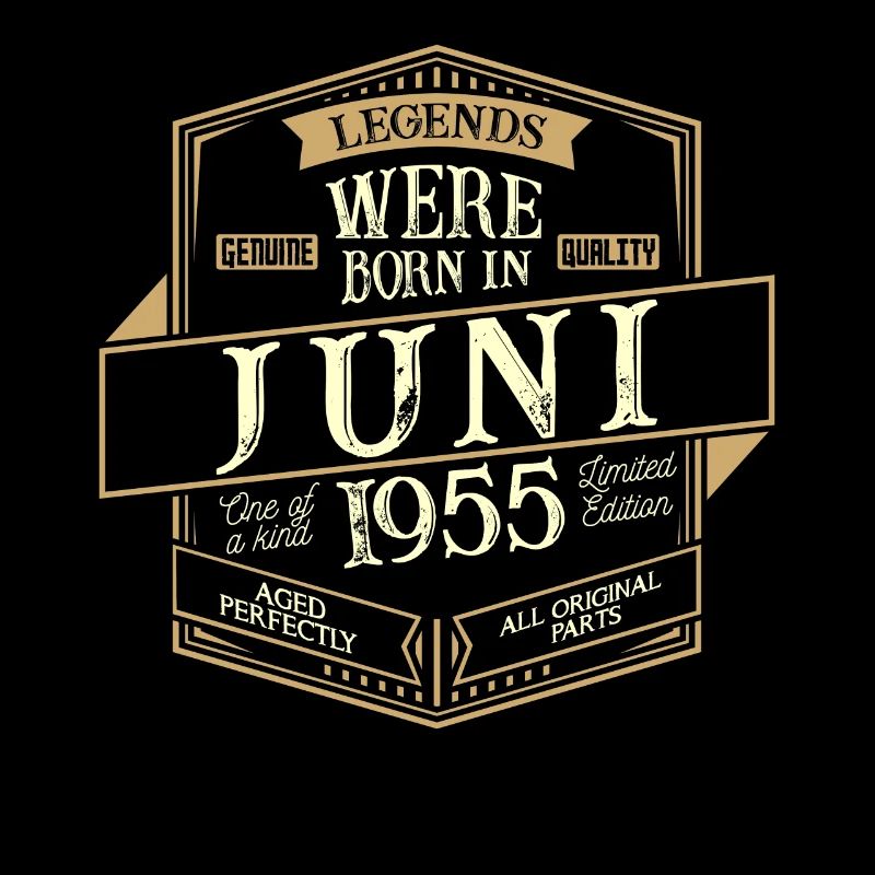 Juni 1955 Geburtstag Mann