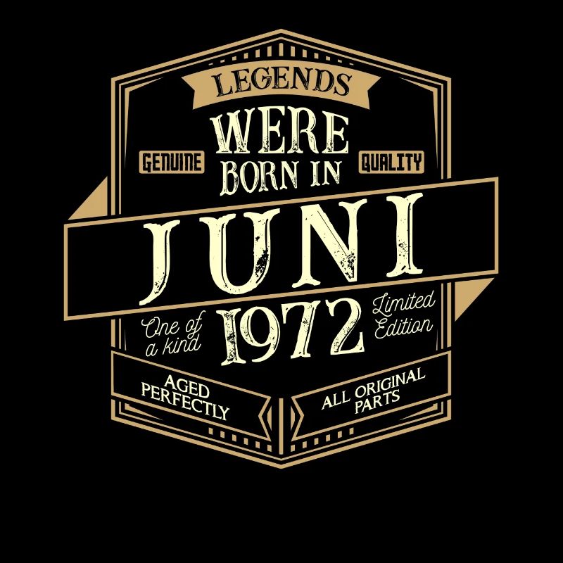 Juni 1972 Geburtstag Mann