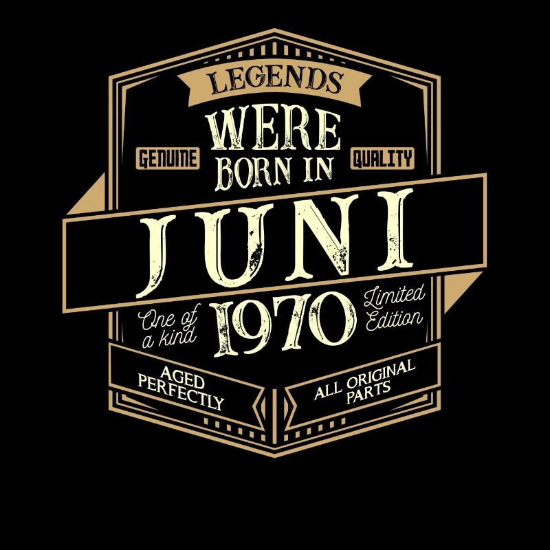 Juni 1970 Geburtstag Mann
