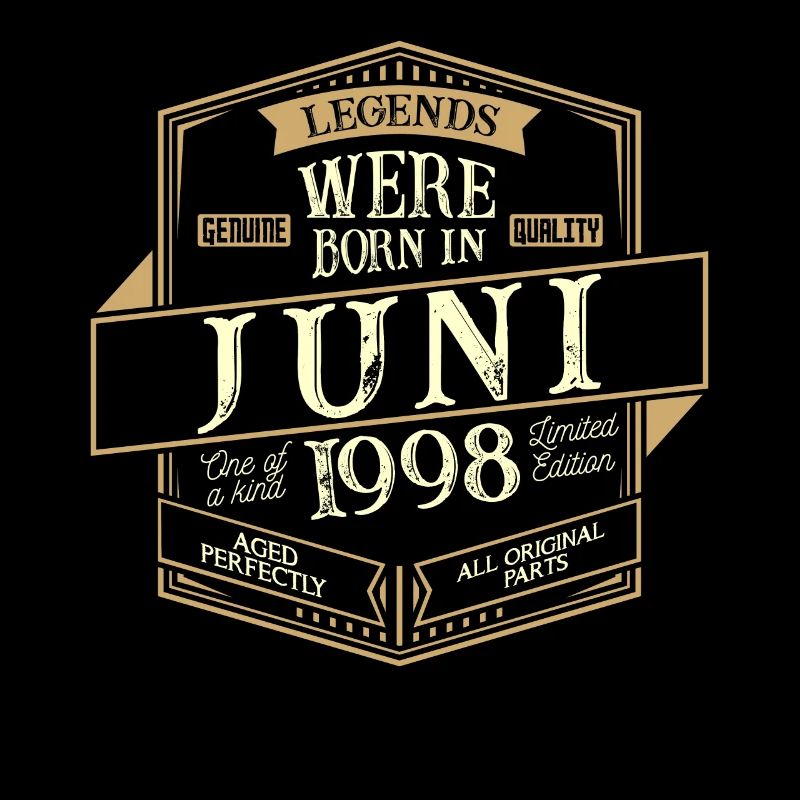 Juni 1998 Geburtstag Mann