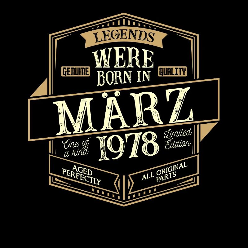 March 1978 Birthday Man