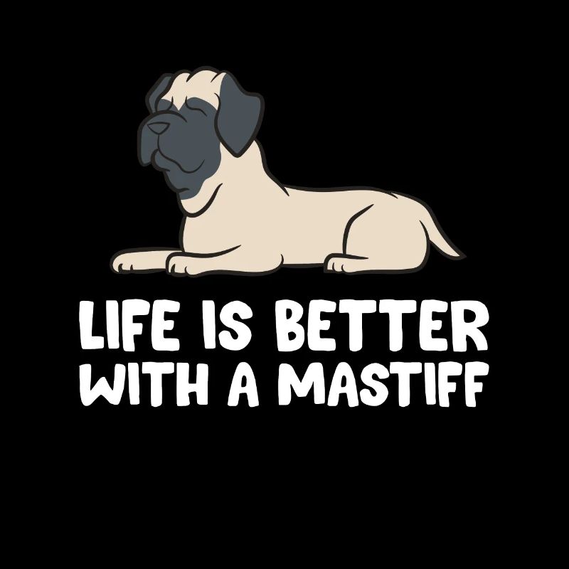 La vie est meilleure avec un dogue