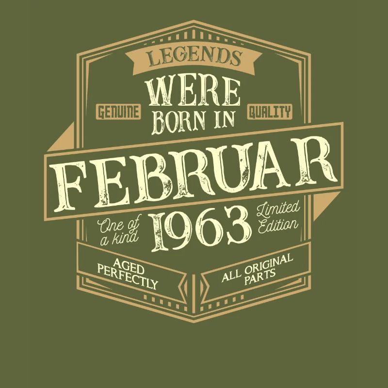 Februar 1963 Geburtstag Mann