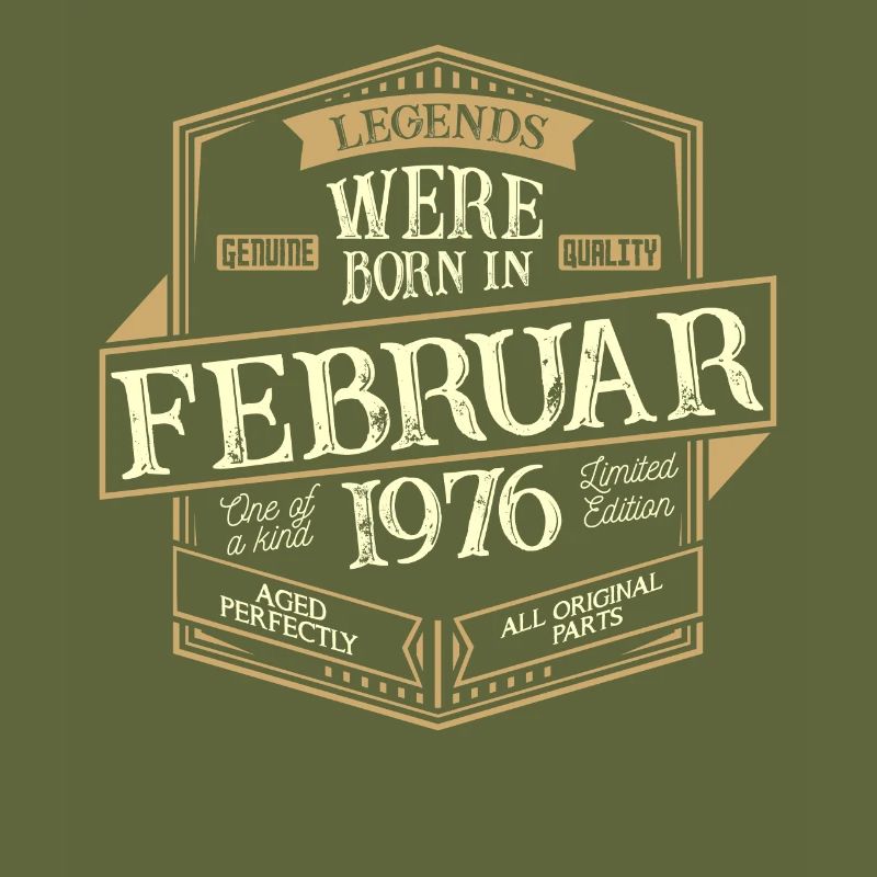 Februar 1976 Geburtstag Mann