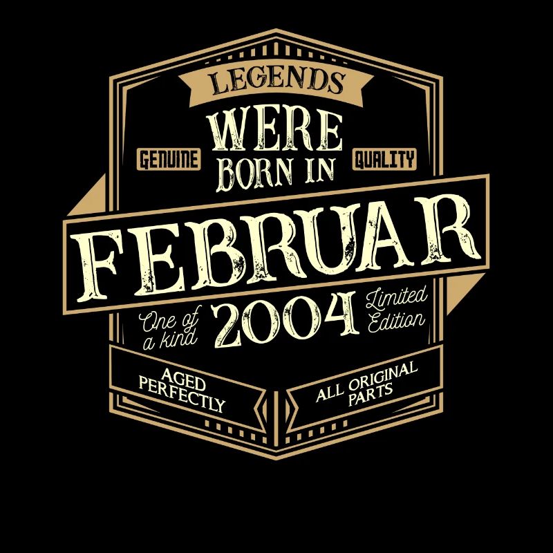 Februar 2004 Geburtstag Mann