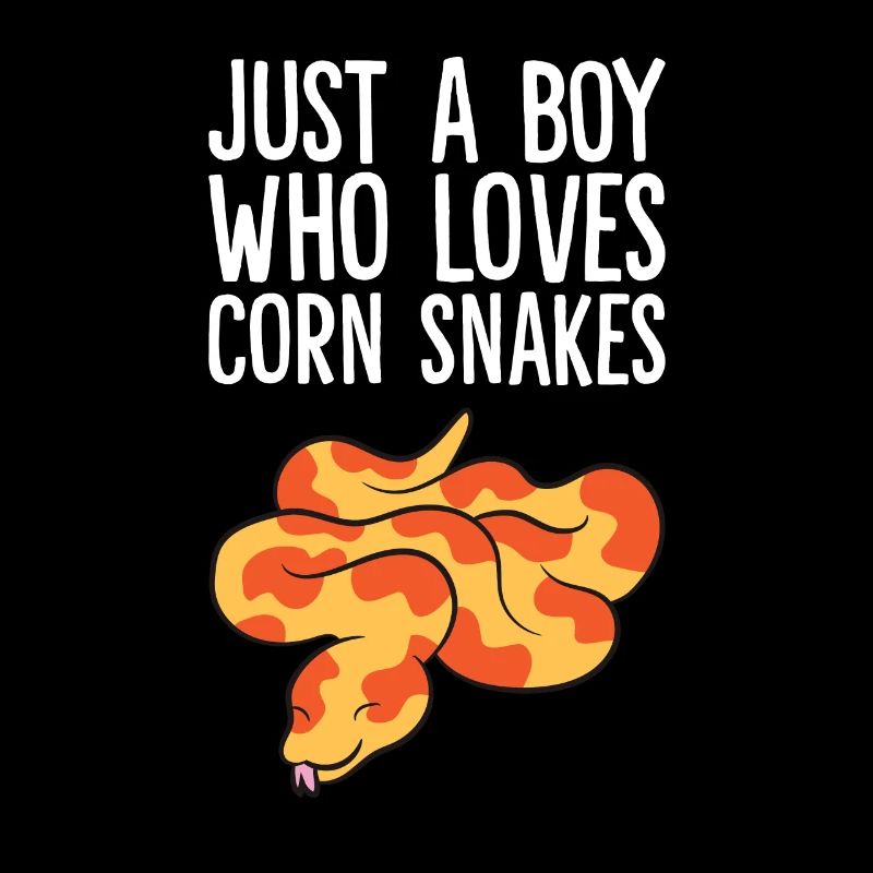 Just a Boy Who Loves Corn Snakes