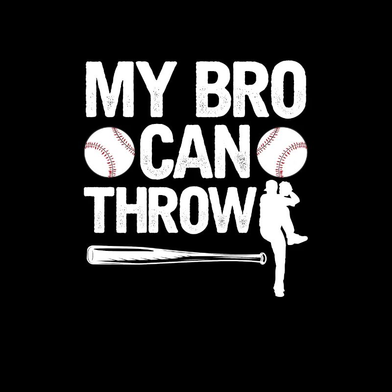 Bruder Baseball Geschwister Schwester Geschenk