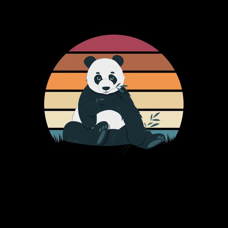 Panda Pandabär Bär Tier Pandas Geschenk