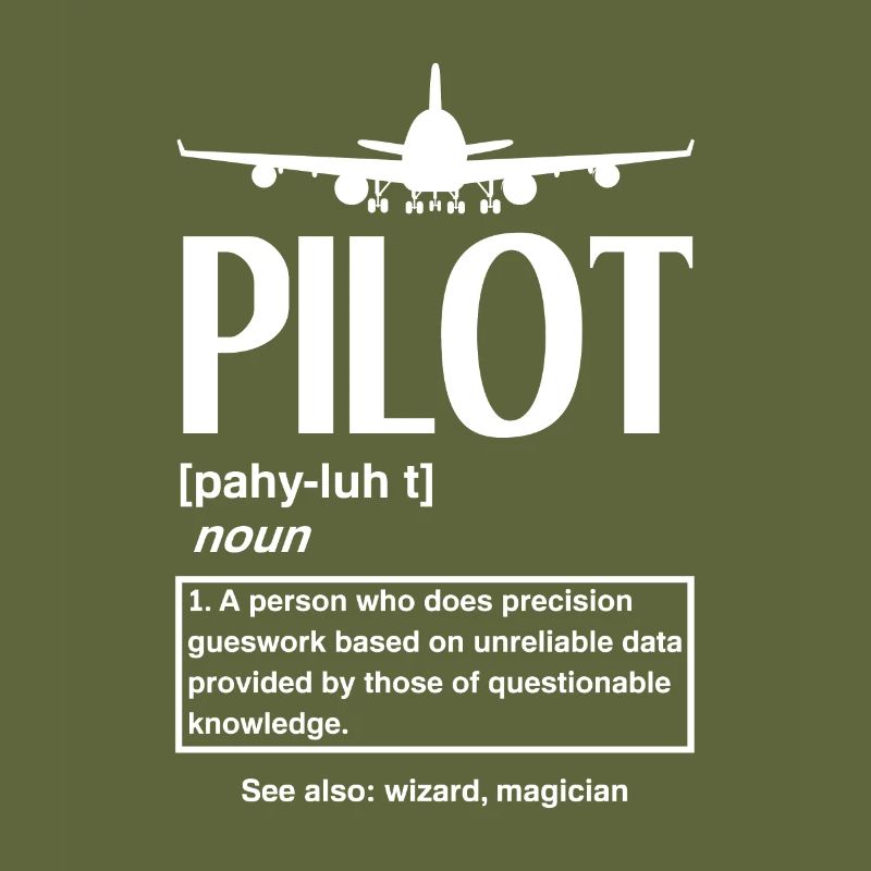 Airplane Aviation Pilot Funny Pilot Gift