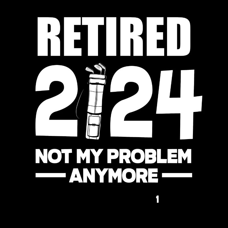 Fun Golf Golf Golfer Gift Pension 2024