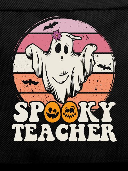 Teacher Halloween Ghost Spooky Teacher