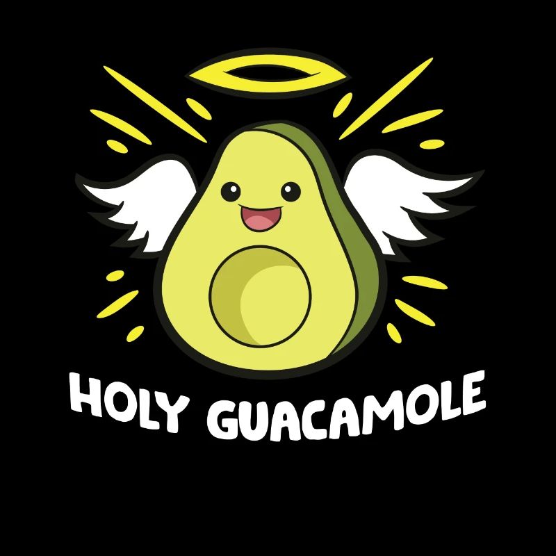 Avocado-Engel Heilige Guacamole