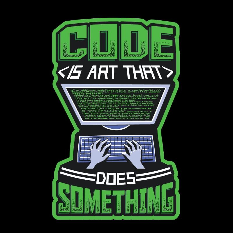 Le code est un art qui fait quelque chose de programmation