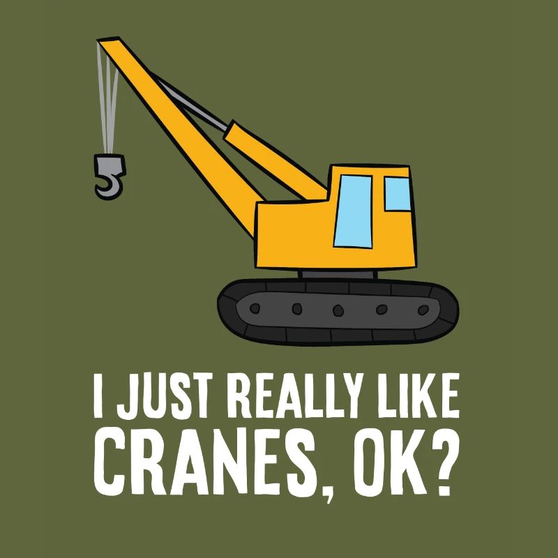 Grue de construction J’aime beaucoup les grues