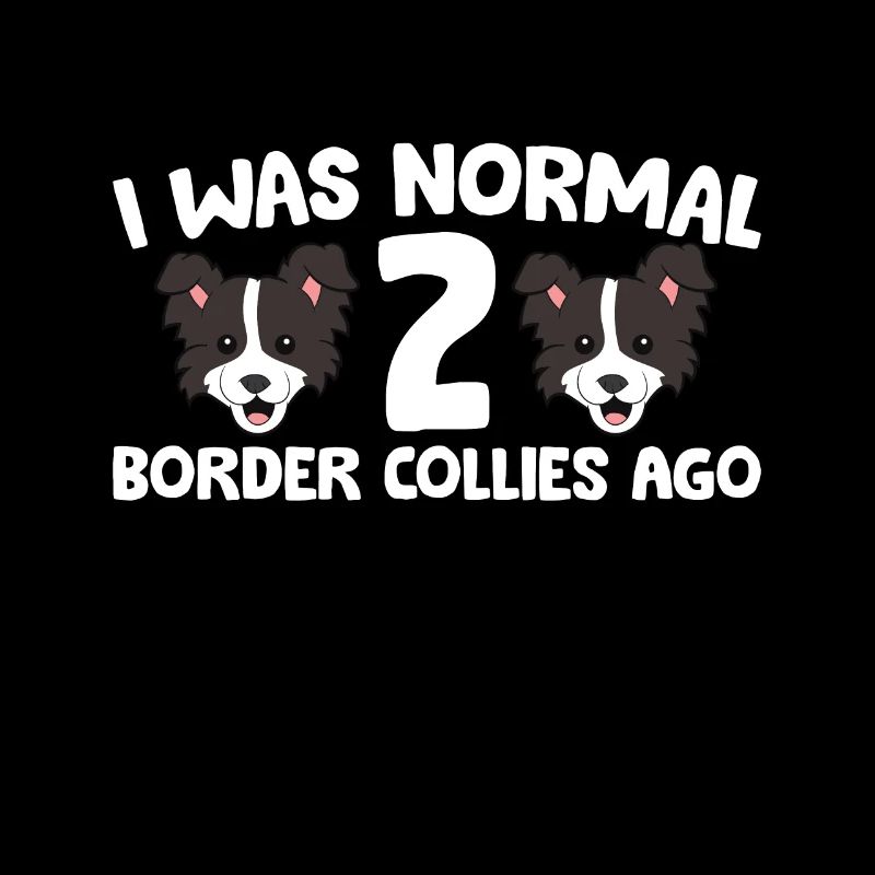 J’étais normal avant 2 Border Collies
