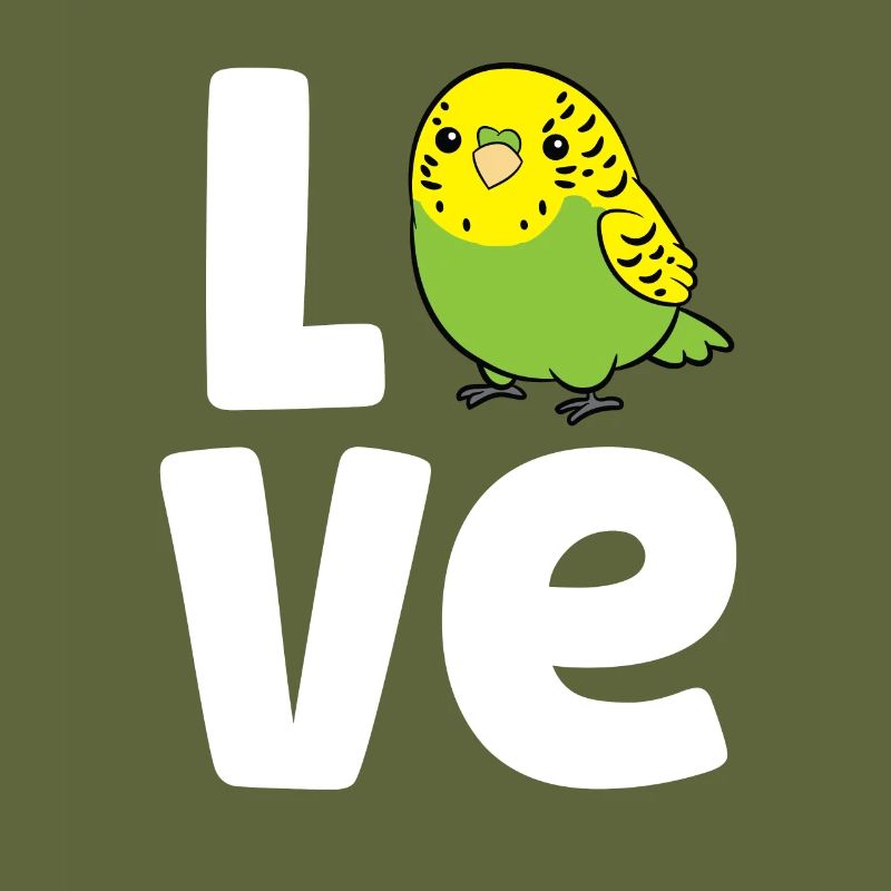 Budgerigar Oiseau Amour Budgerigar