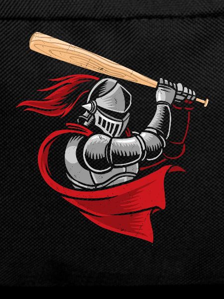 Medieval knight baseball player