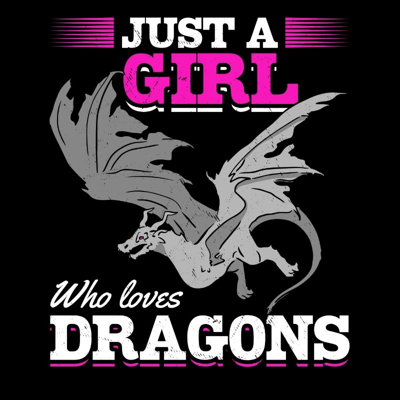 Girl Dragon Lovers Medieval