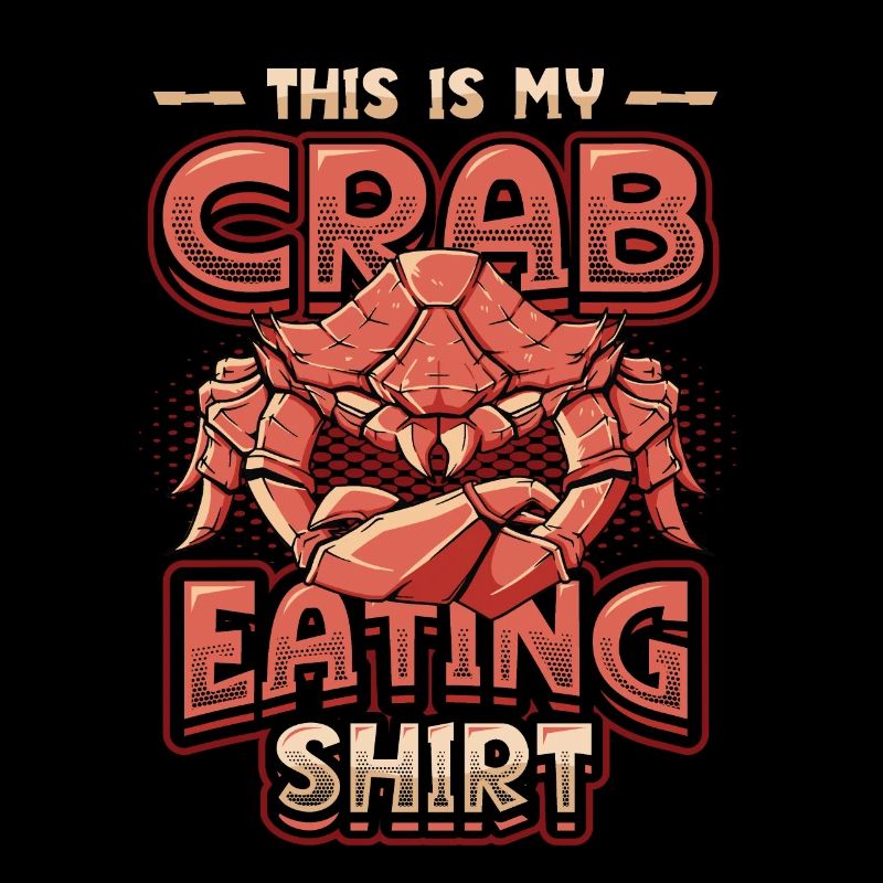 Eating crabs.
