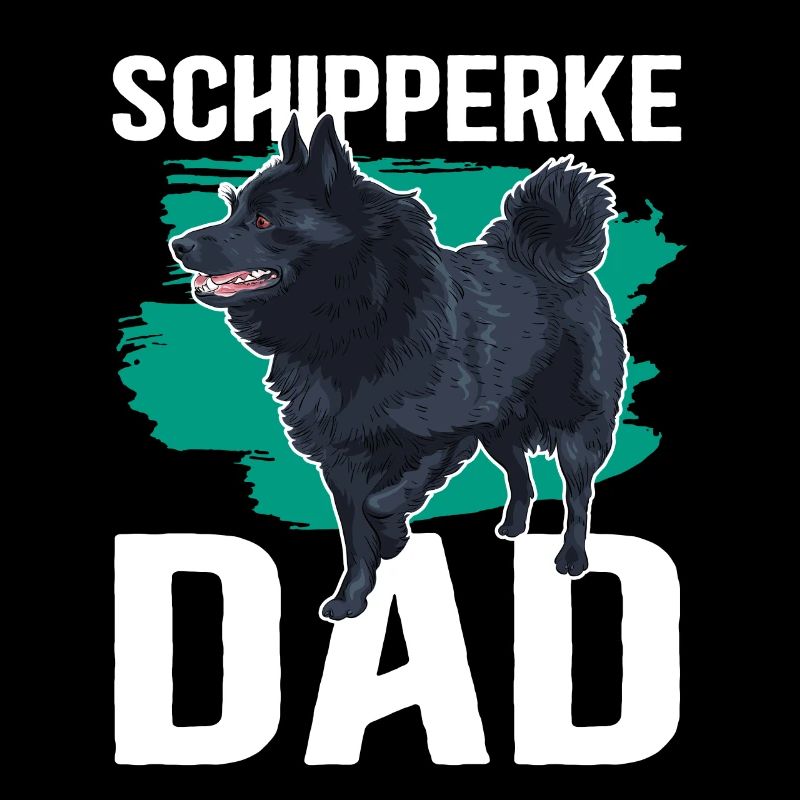 Schipperke Dad Hundebesitzer Hundehalter Geschenk