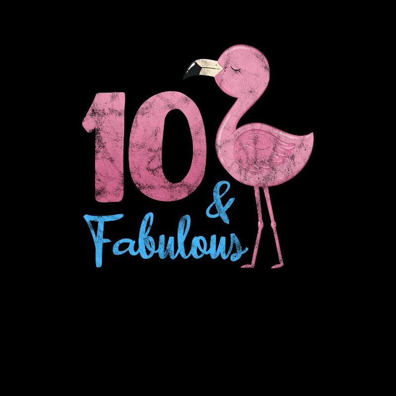 10th birthday Flamingo