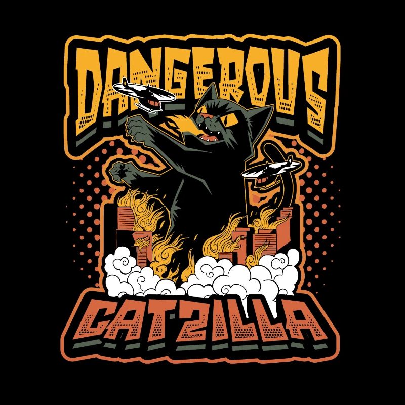 Dangerous Catzilla
