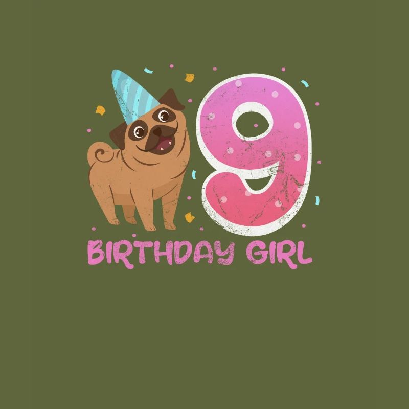 Pug 9th birthday