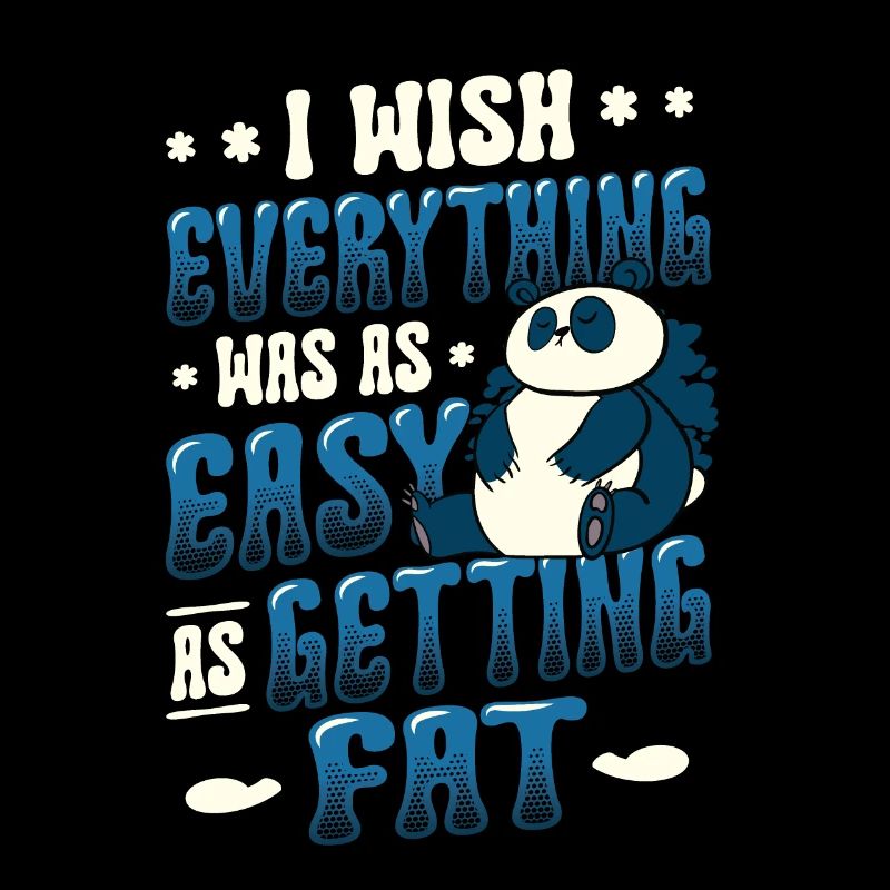 Self-irony overweight in fat