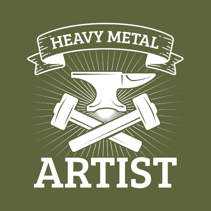 Heavy Metal Artist Forging Gift Idea