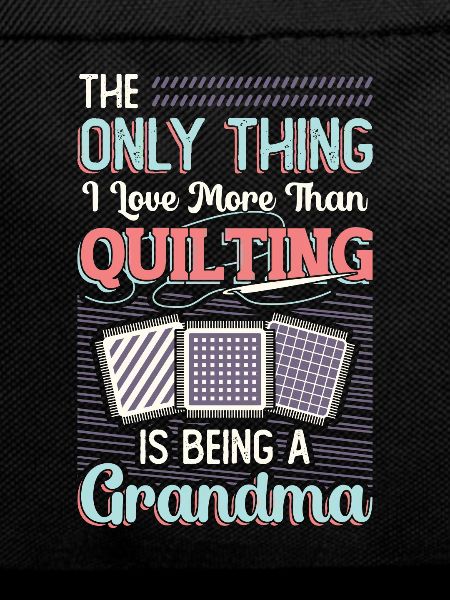 Sewing Quilter Grandma Quilting