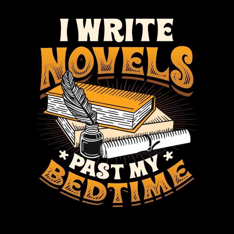 I write novels when I'm in bed Author