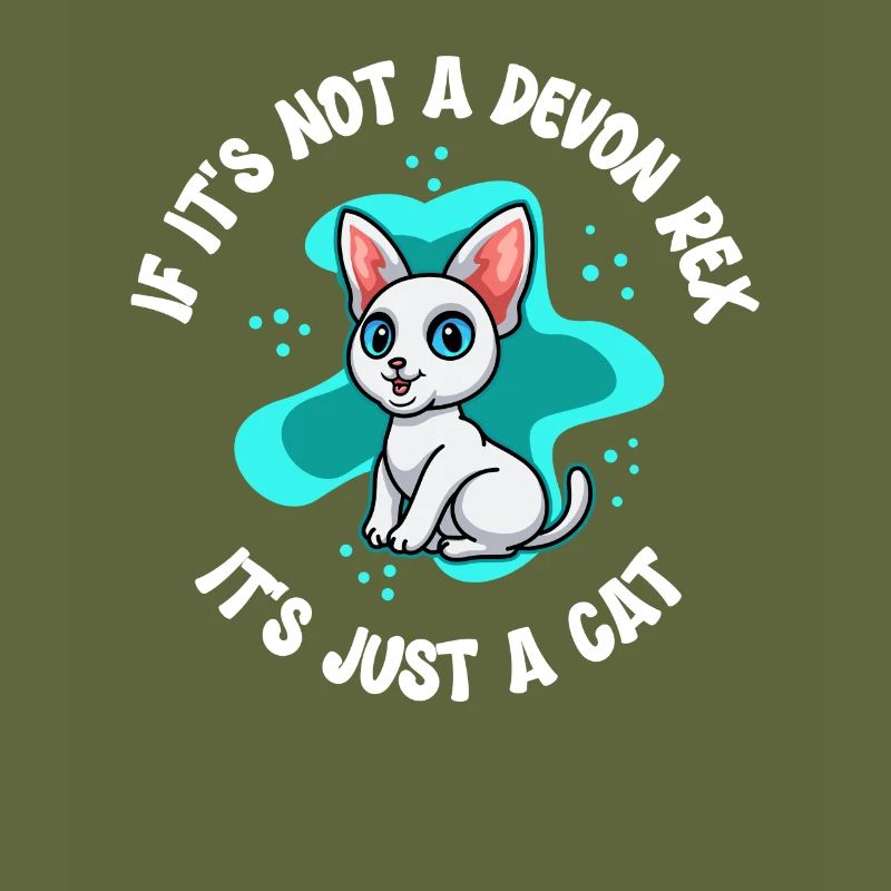 Devon Rex Katze | Katzenbesitzer Katzen Geschenk