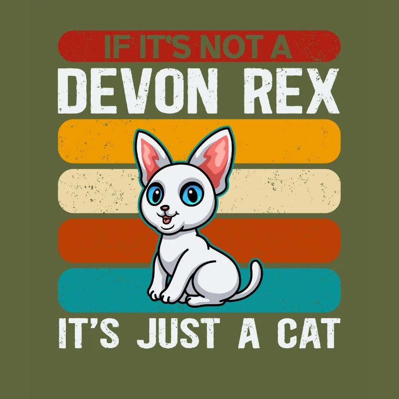 Devon Rex Cat Propriétaire Cat Cadeau