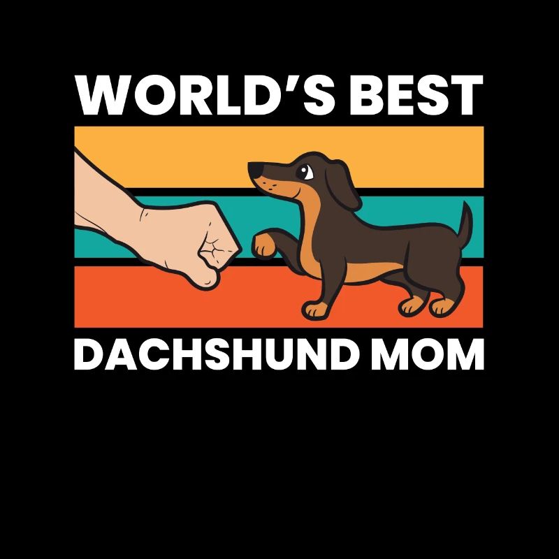 Weltbeste Dackel-Mama Dackel-Hund-Mama
