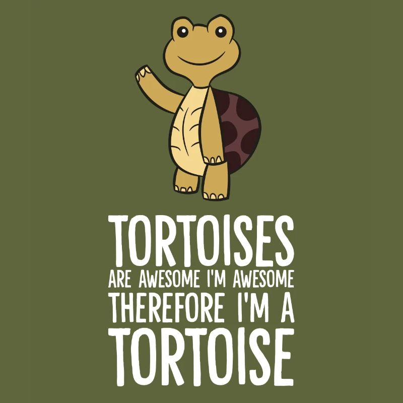 Schildkröten sind fantastisch. Ich bin