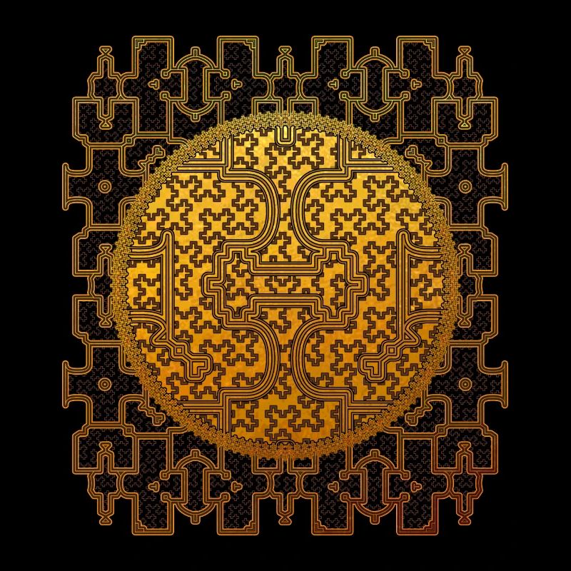 Shipibo Conibo Muster Ayahuaska Reise