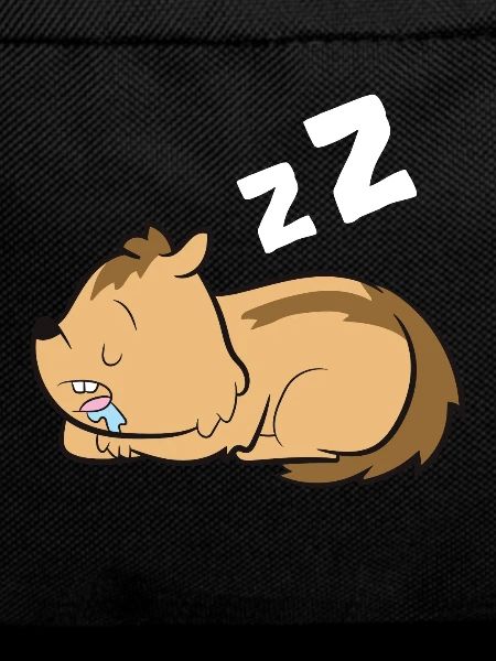 Chipmunk Tired Chipmunk Pyjama Chipmunk