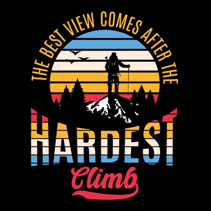 Wanderer Bergsteiger Kletterer Berge