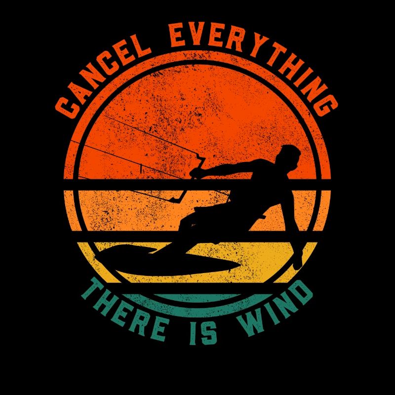 Cancel Everything There Is Wind Funny Kitesurfing