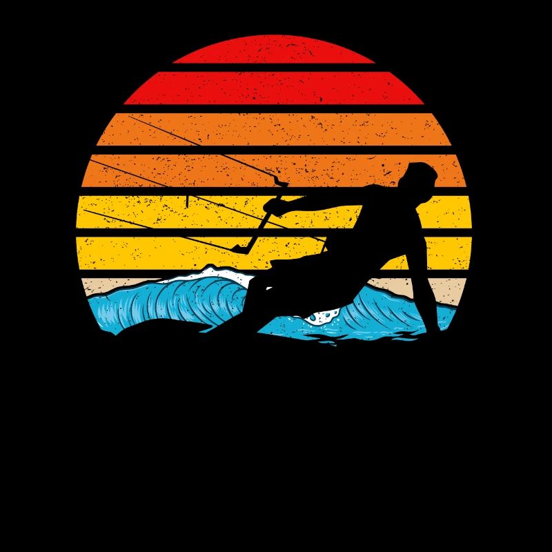 Kitesurfing Sunset
