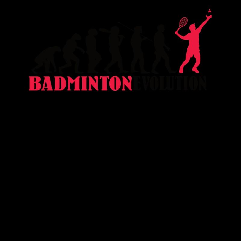 Conception d’idée cadeau de joueur de badminton