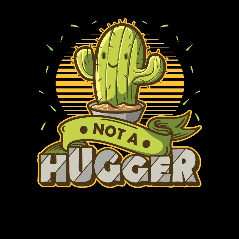 No hugging cactus